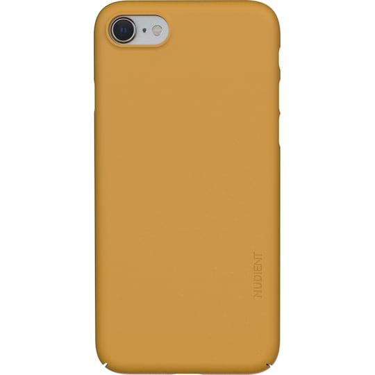 Nudient v3 iPhone 7/8/SE Gen.3 suojakuori (keltainen)