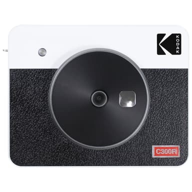 Kodak Mini Shot Combo 3 Retro pikakamera (valkoinen)