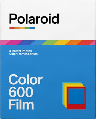 Polaroid 600 Color pikafilmi värikehyksillä