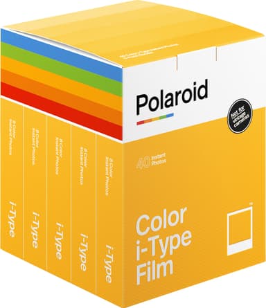 Polaroid I-type Color pikafilmi (5 pakkausta)