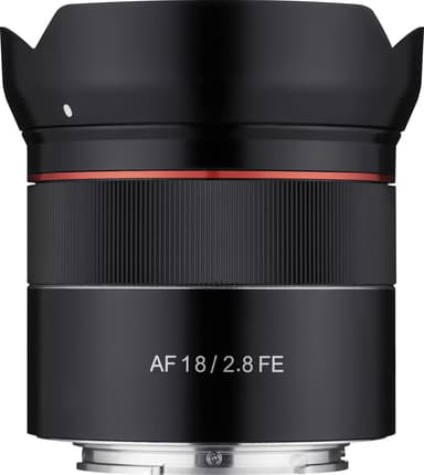 Samyang AF 18mm f/2.8 laajakulmaobjektiivi (Sony FE)