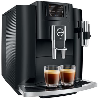 Jura E80 Piano Black kahvikone (musta)