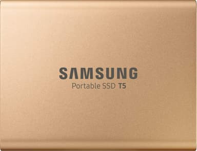 Samsung T5 ulkoinen SSD 1 TB (kulta)