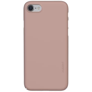 Nudient v3 iPhone 7/8/SE Gen.3 suojakuori (vaaleanpunainen)