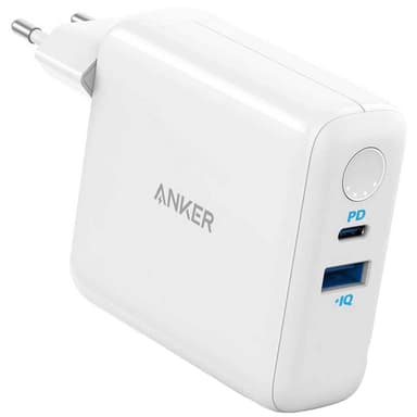 Anker PowerCore III Fusion 5K laturi ja varavirtalähde (valkoinen)