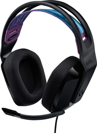 Logitech G335 pelikuulokkeet (musta)