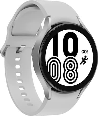 Samsung Galaxy Watch4 44mm BT älykello (hopea)