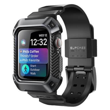 SUPCASE UB Pro rannekoru Apple Watch 40mm - Musta