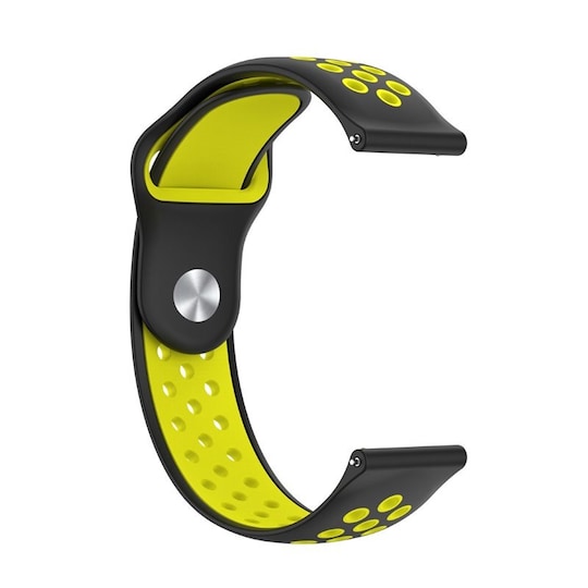 EBN Sport Rannekoru Huawei Watch 3 - Musta/keltainen