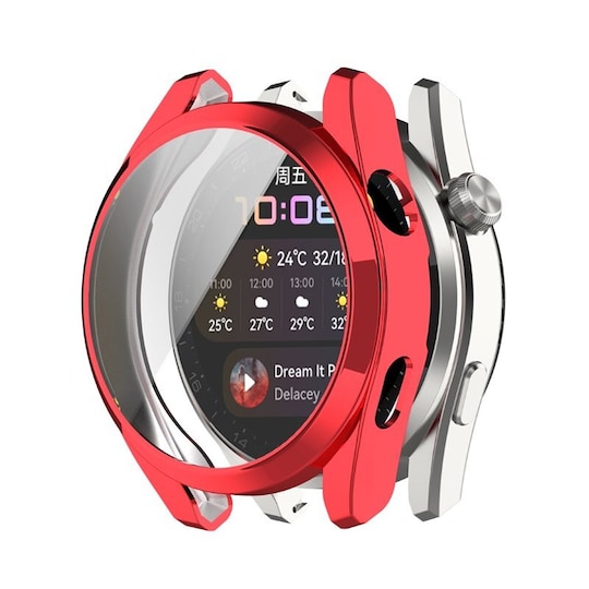 Silikonikuori  Huawei Watch 3 Pro - Punainen