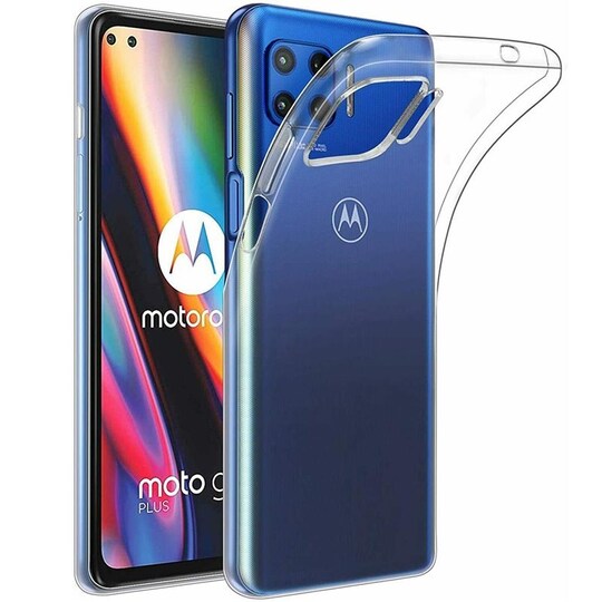 Silikonikotelo läpinäkyvä Motorola Moto G 5G Plus
