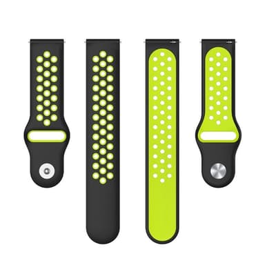 EBN Sport Rannekoru Huawei Watch 3 Pro - Musta/Vihreä
