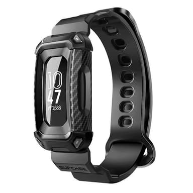 SUPCASE UB Pro urheilurannekoru Fitbit Inspire 2 - Musta
