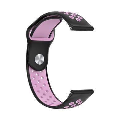EBN Sport Rannekoru Huawei Watch 3 Pro - Musta/vaaleanpunainen