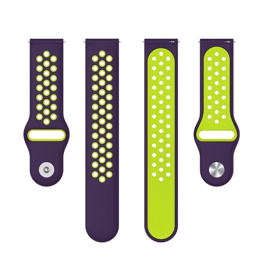 EBN Sport Rannekoru Huawei Watch 3 Pro - Violetti/vihreä