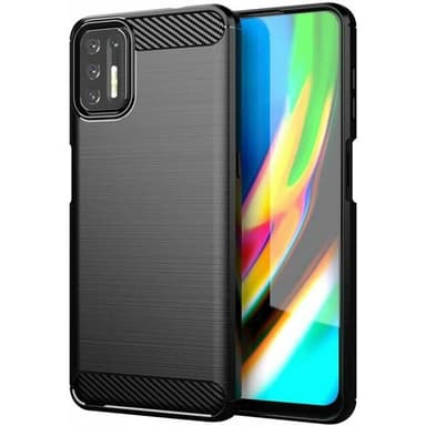 Harjattu TPU kuori Motorola Moto G9 Plus