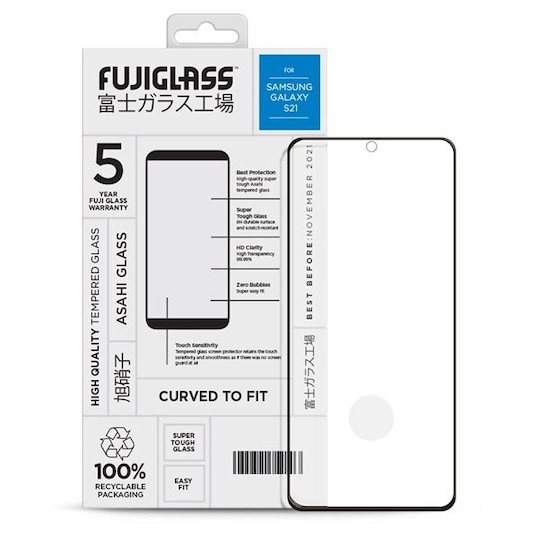 Fuji Curved-to-fit Näytönsuoja Samsung Galaxy S21