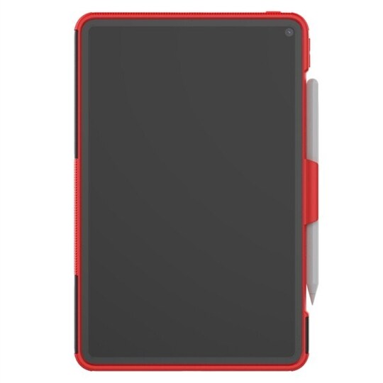 Suojakuori telineellä & rengaskuviolla Huawei Matepad Pro 10.8, Musta + Punainen