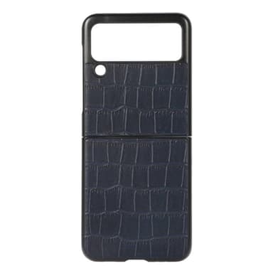 Krokotiilinahkainen kuori Samsung Galaxy Z Flip 3  - sininen