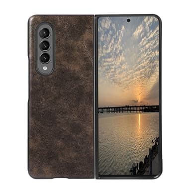 Business kuori Samsung Galaxy Z Fold 3  - ruskea