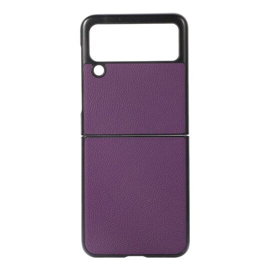 Nahka kuori Samsung Galaxy Z Flip 3  - violetti