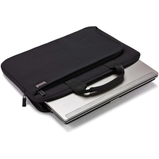 Dicota Smart Skin, notebooklaukku, jopa 12,5"", 1 tasku, musta