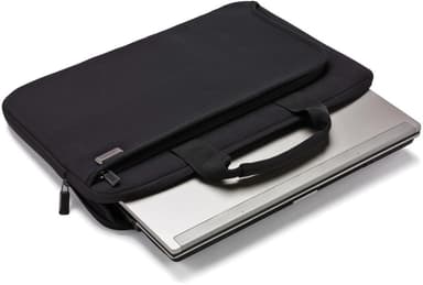 Dicota Smart Skin, notebooklaukku, jopa 12,5", 1 tasku, musta