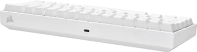 Corsair K65 RGB Mini pelinäppäimistö (valkoinen)