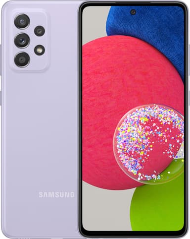 Samsung Galaxy A52s 5G älypuhelin 6/128GB (violetti)