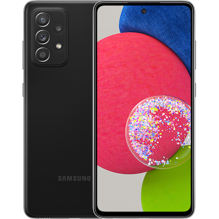 Samsung Galaxy A52s 5G älypuhelin 6/128GB (musta)