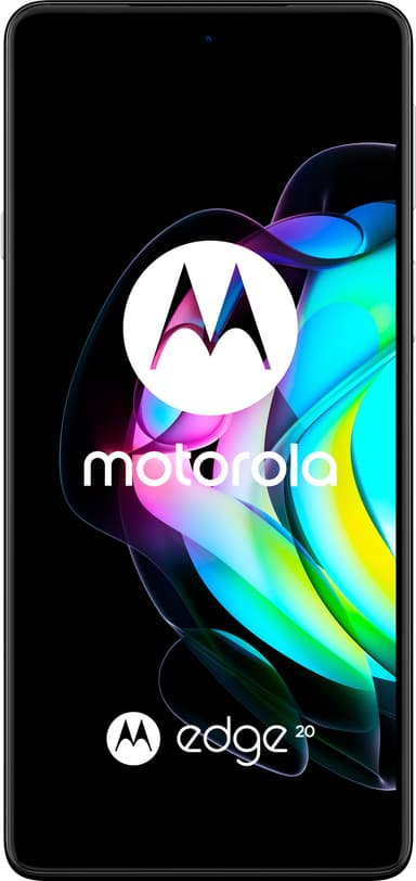 Motorola Edge 20 älypuhelin 8/128GB (valkoinen)
