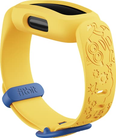 Fitbit Ace 3 lasten aktiivisuusranneke (Minionit, musta/keltainen)