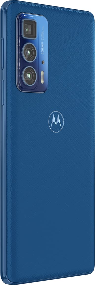 Motorola Edge 20 Pro - 5G älypuhelin 12/256GB (Indigo Vegan Leather)