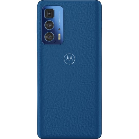 Motorola Edge 20 Pro - 5G älypuhelin 12/256GB (Indigo Vegan Leather)