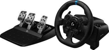 Logitech G923 rattiohjain ja polkimet (PC/PS4/PS5)