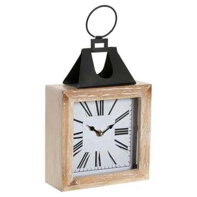 Stalinis laikrodis DKD Home Decor Perinteinen Rauta Puu MDF (20 x 8 x 36 cm)
