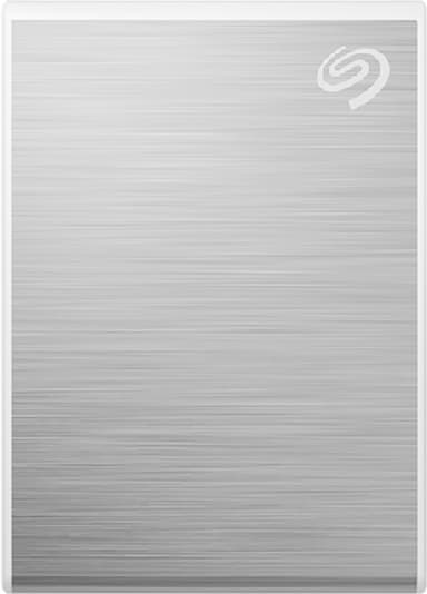 Seagate One Touch ulkoinen SSD-muisti 500 GB (hopea)