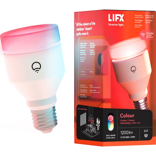 LIFX Colour LED lamppu E27