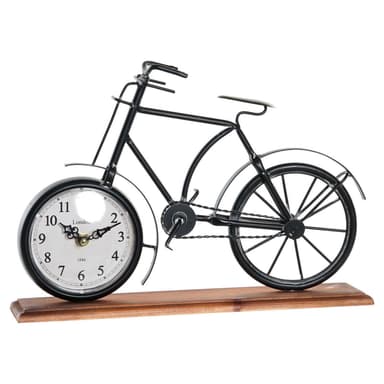 Stalinis laikrodis DKD Home Decor Polkupyörä Rauta Puu MDF (34 x 8 x 23.5 cm)