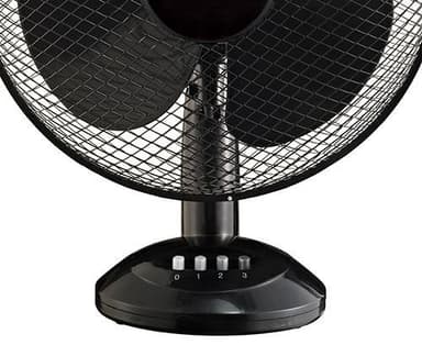 Mesko -tuuletin MS 7310 Pöytätuuletin, nopeus 3, 45 W, värähtely, halkaisija 40 cm, musta