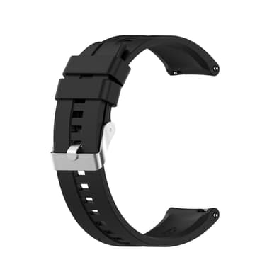 Xiaomi Huami Amazfit rannekoru 20 mm silikoni musta