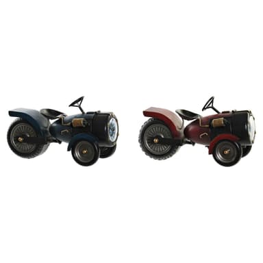 Stalinis laikrodis DKD Home Decor Traktori Rauta (2 pcs) (35.5 x 14.5 x 19.5 cm)