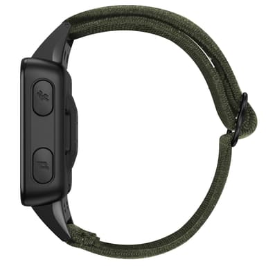 Garmin Forerunner 35/30 rannekoru nailon sotilaallinen vihreä