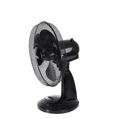 Mesko -tuuletin MS 7309 Pöytätuuletin, nopeus 3, 40 W, värähtely, halkaisija 30 cm, musta