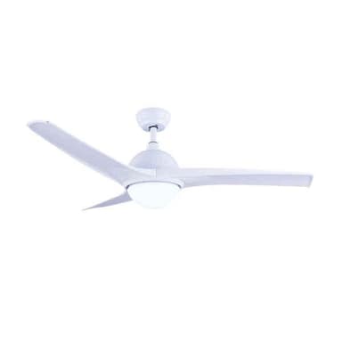 Kattotuuletin Ledkia Aran Valkoinen 15 W (107 cm)