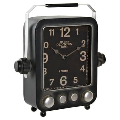 Stalinis laikrodis DKD Home Decor Vintage Rauta (28 x 10 x 31.5 cm)