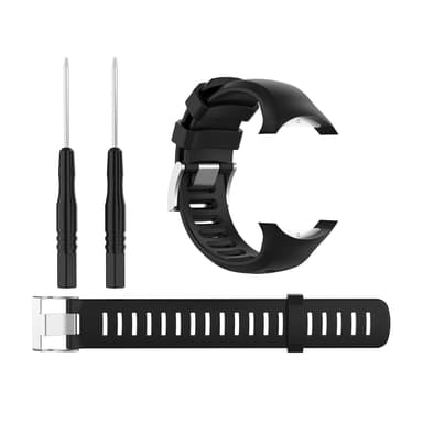 Suunto D6i Novo Zulu rannekoru silikoni musta