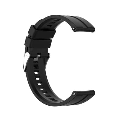 Xiaomi Huami Amazfit rannekoru 20 mm silikoni musta