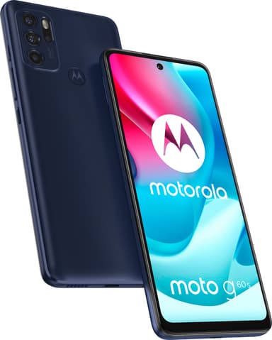 Motorola Moto G60s älypuhelin 4/128GB (sininen)