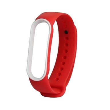 Elastinen ranneke Xiaomi Mi Band 5 Punainen & Valkoinen
